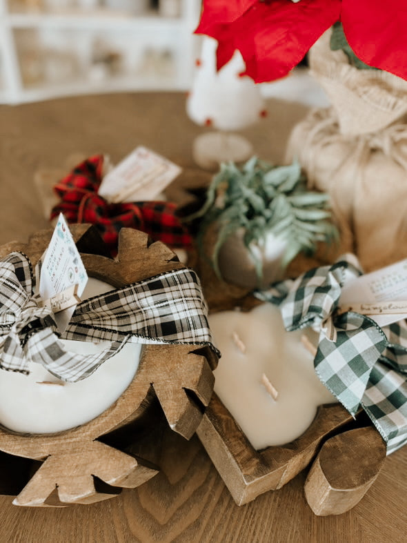Holiday Dough Bowl Candle Pouring Workshop