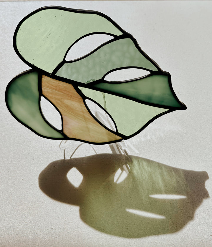 Stained Glass Monstera Workshop