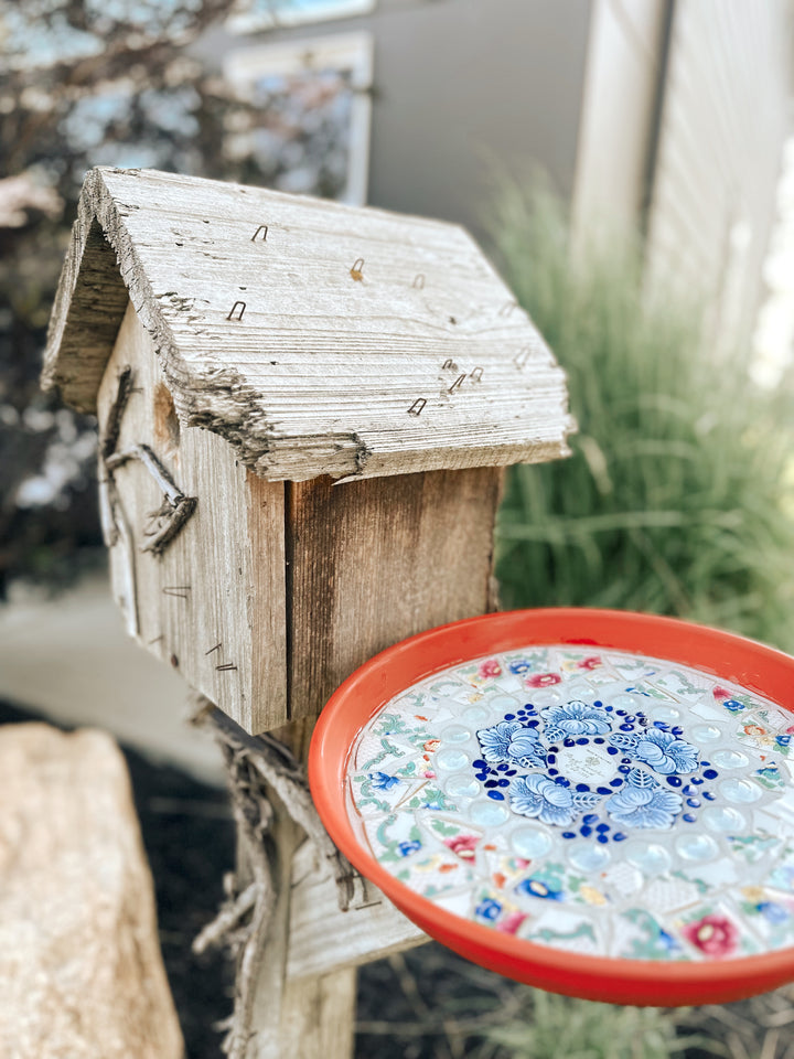 Mosaic Bird Bath Workshop