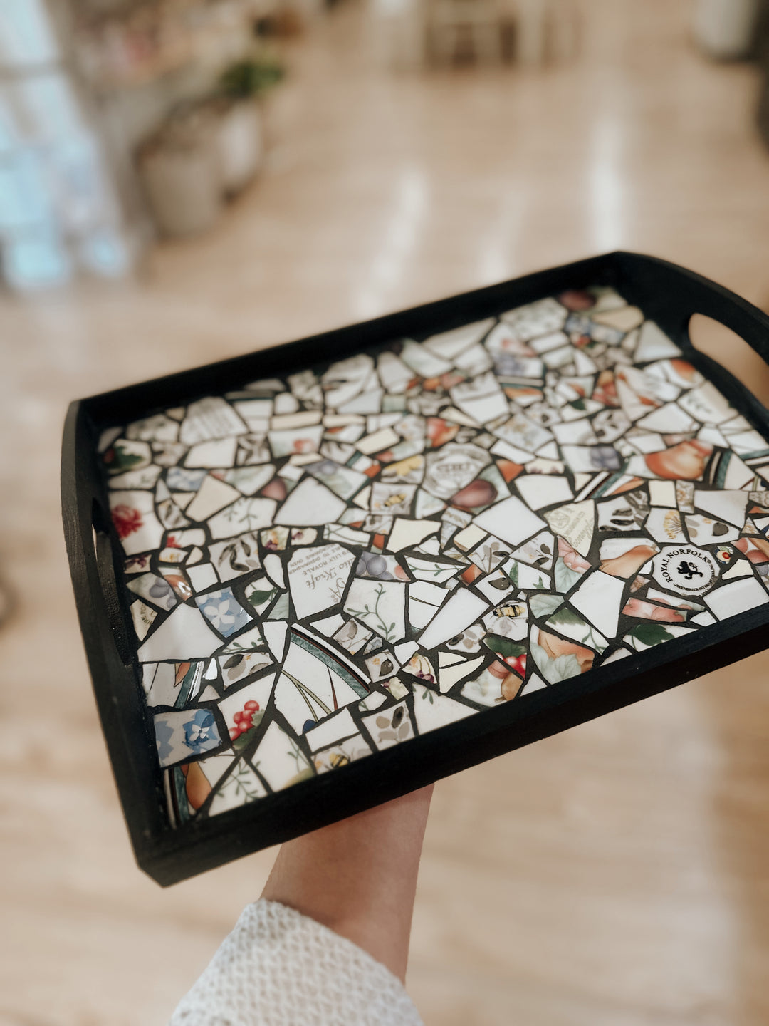 Mosaic Serving Tray Workshop