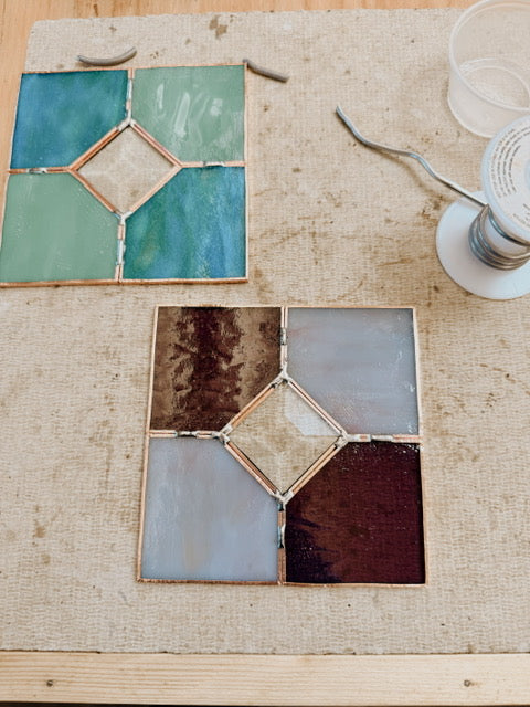 Stained Glass Pocket Window Suncatcher Workshop