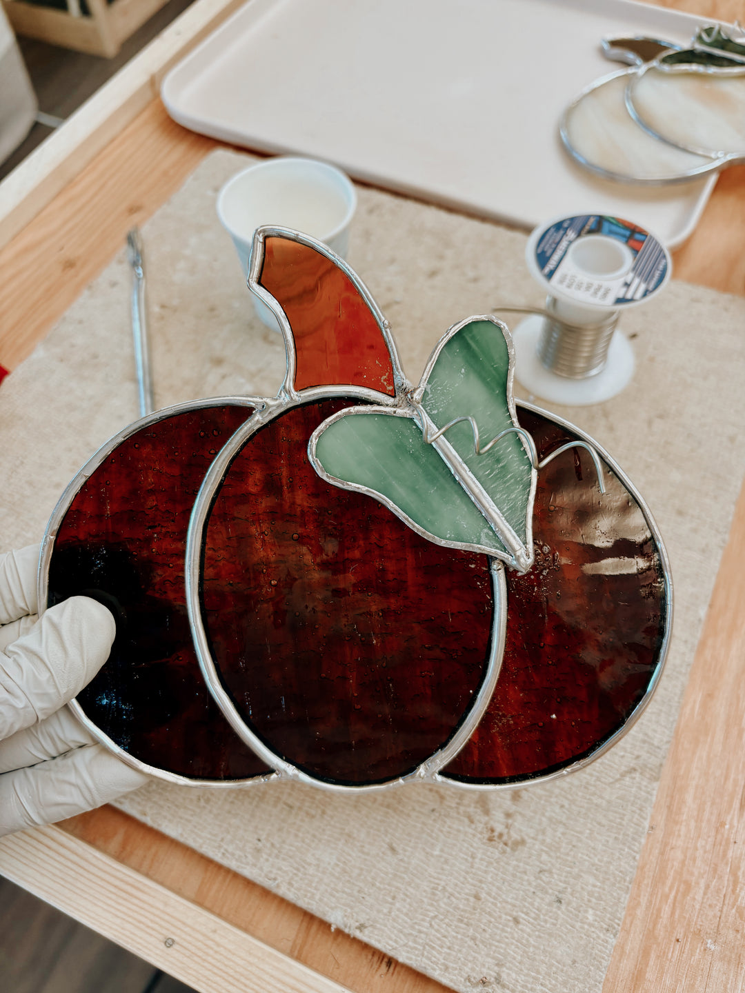 Stained Glass Pumpkin Workshop