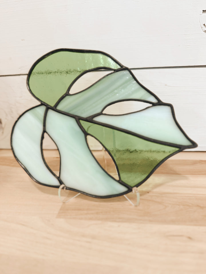 Stained Glass Monstera Workshop