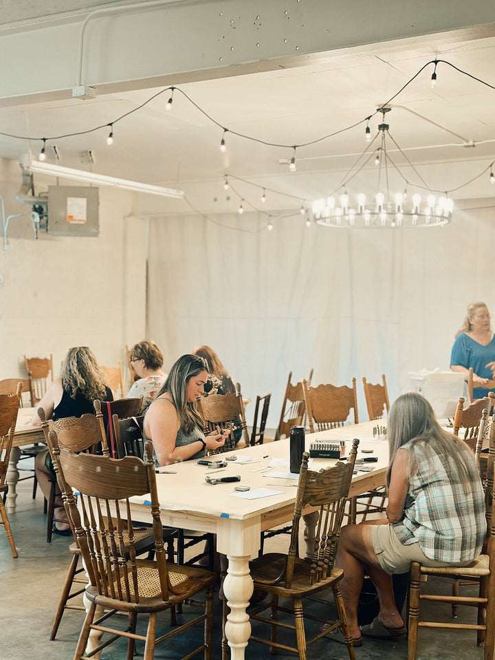 Metal Stamped Ring & Bracelet Workshop