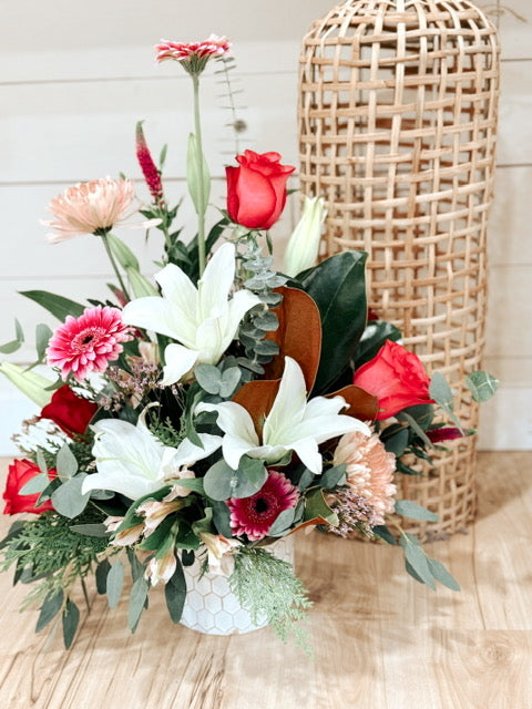 Valentines Floral Arrangement Workshop