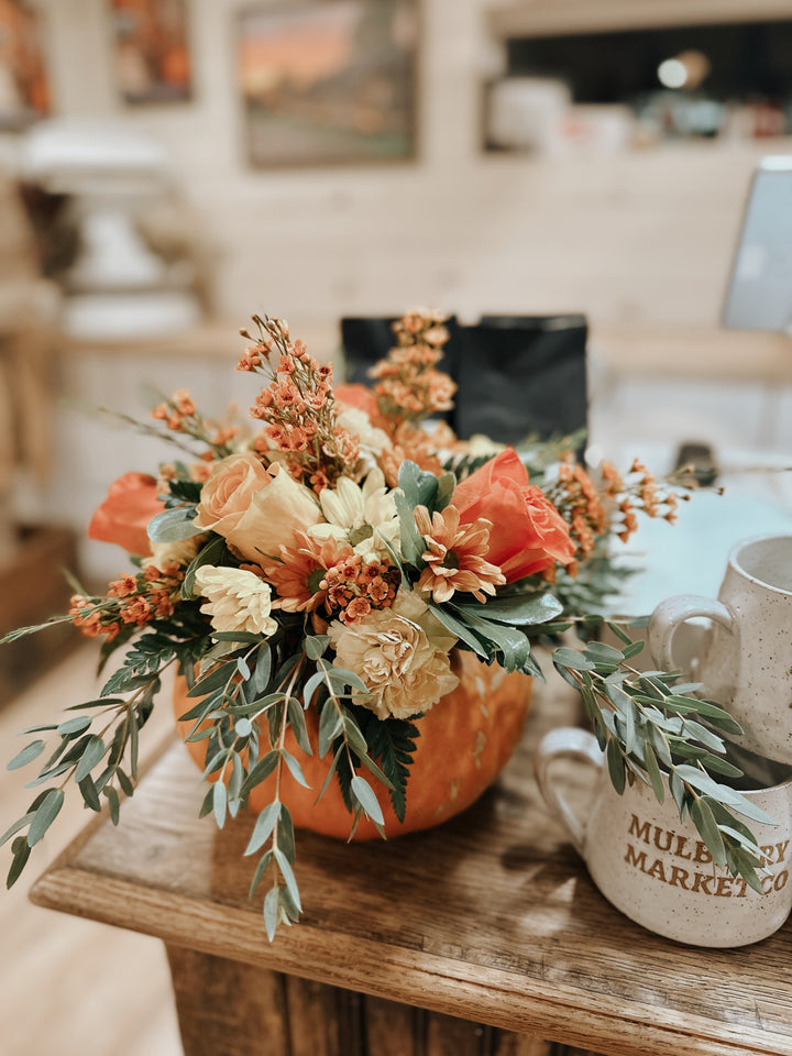 Fall Floral Pumpkin Workshop