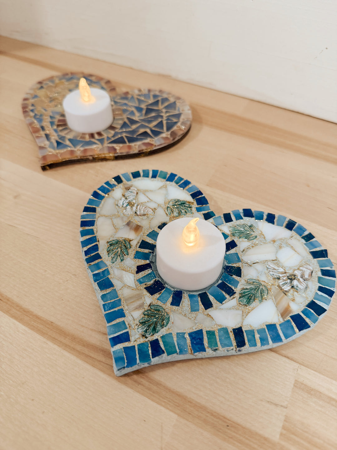 Mosaic Heart Tealight Workshop