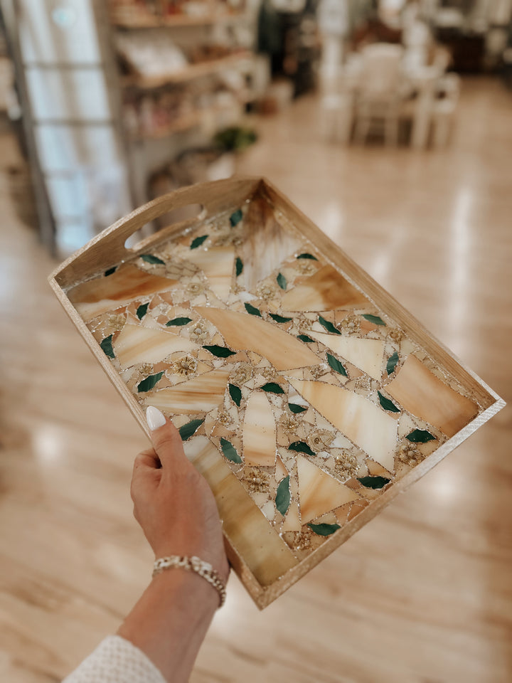 Mosaic Serving Tray Workshop
