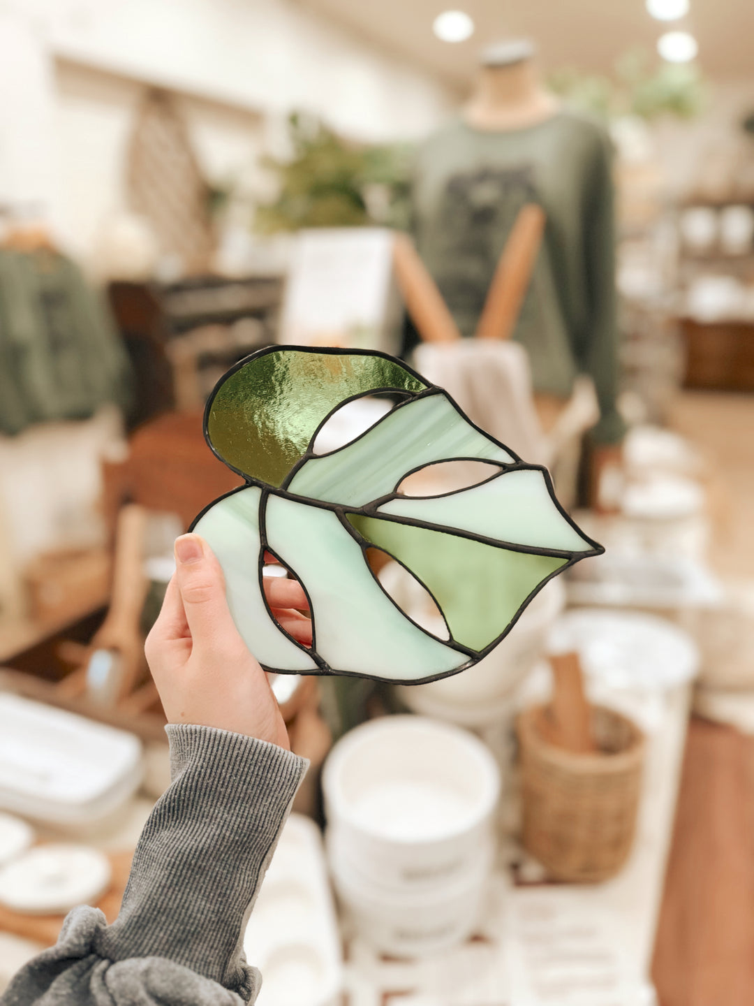 Stained Glass Monstera Workshop