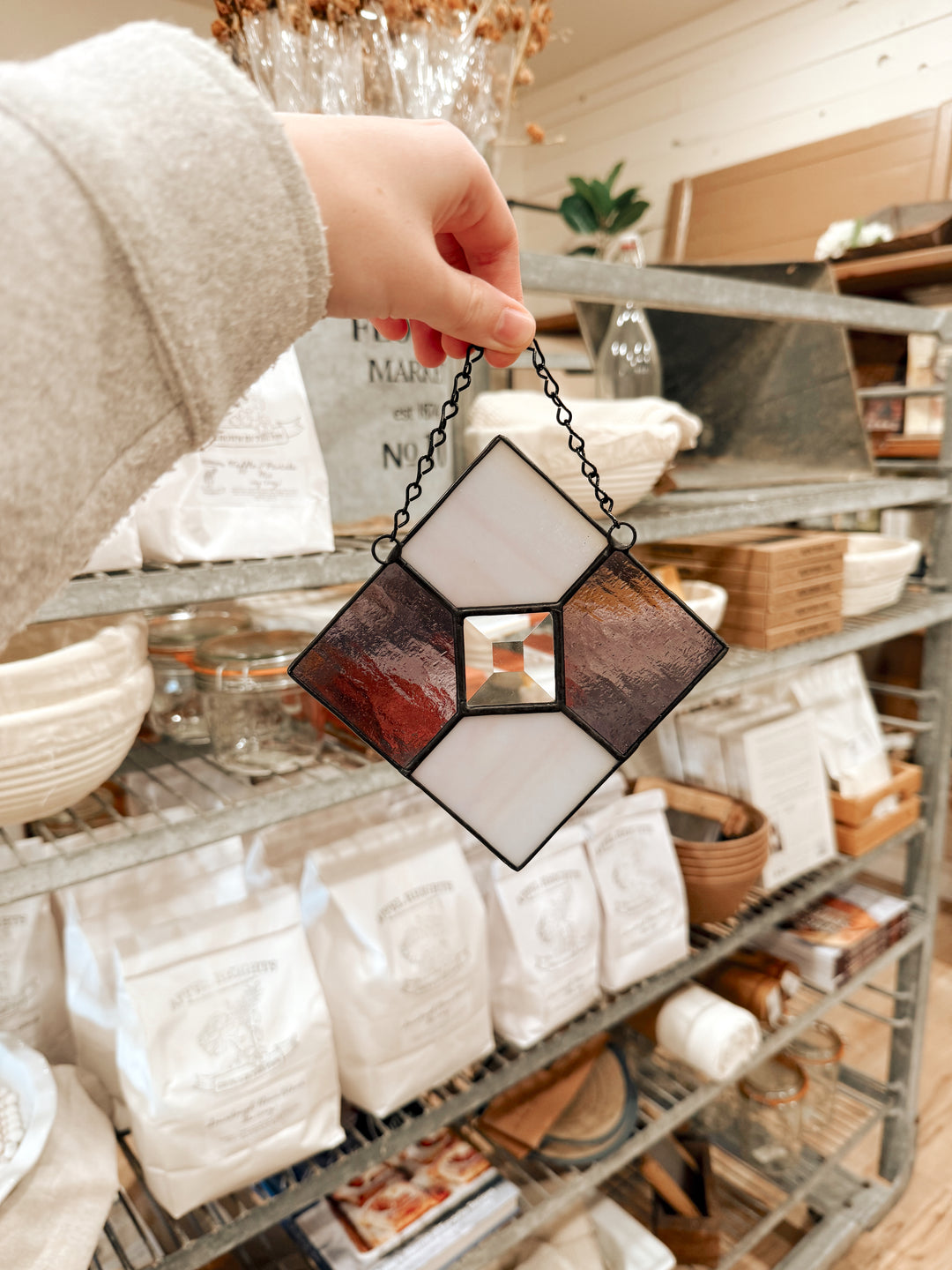 Stained Glass Pocket Window Suncatcher Workshop