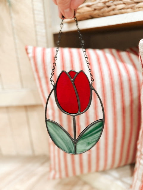 Stained Glass Tulip Workshop