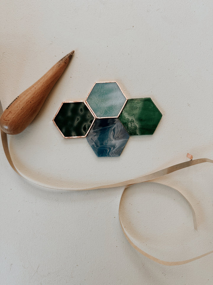 Mini Honeycomb Stained Glass Workshop