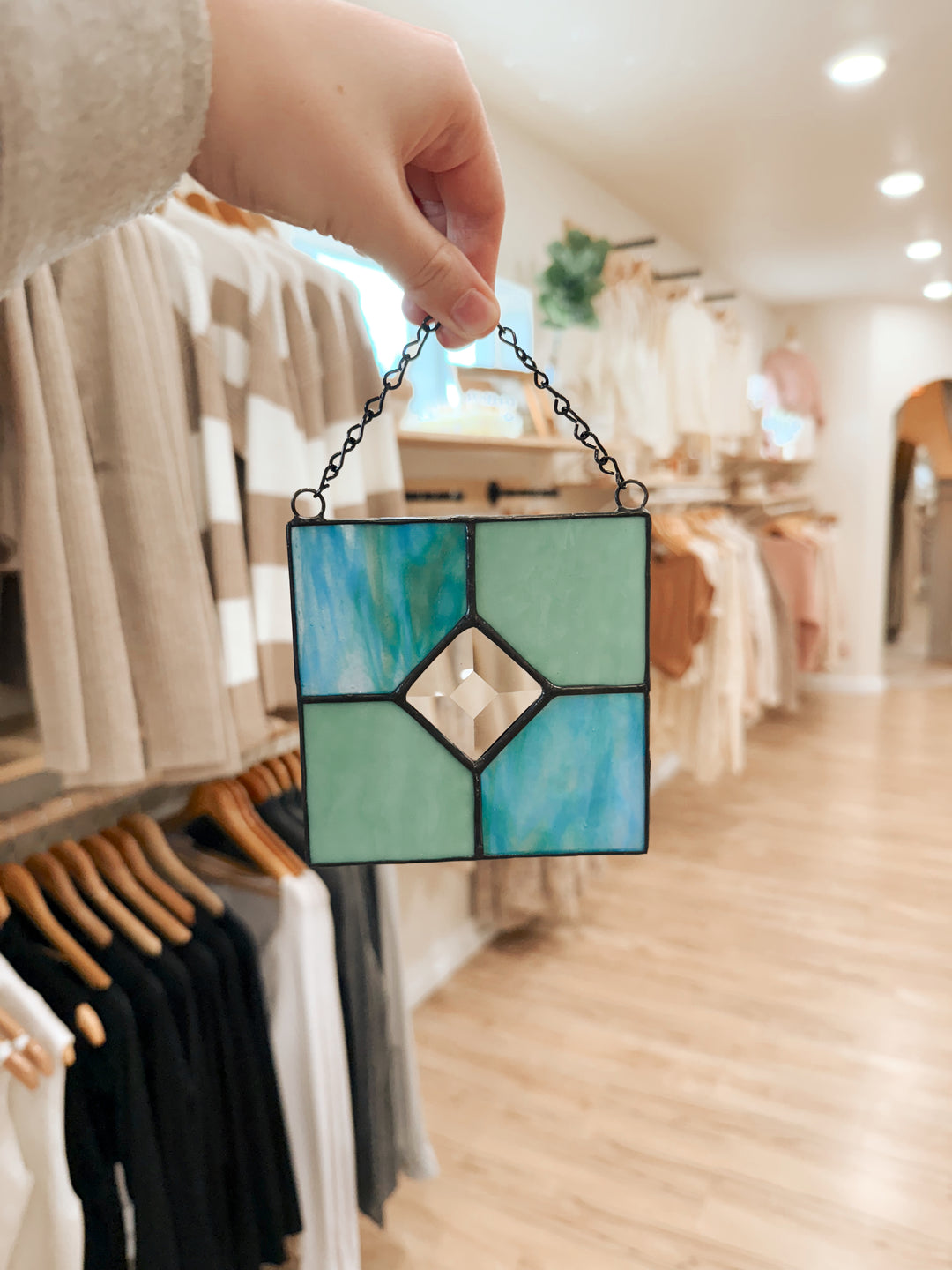 Stained Glass Pocket Window Suncatcher Workshop