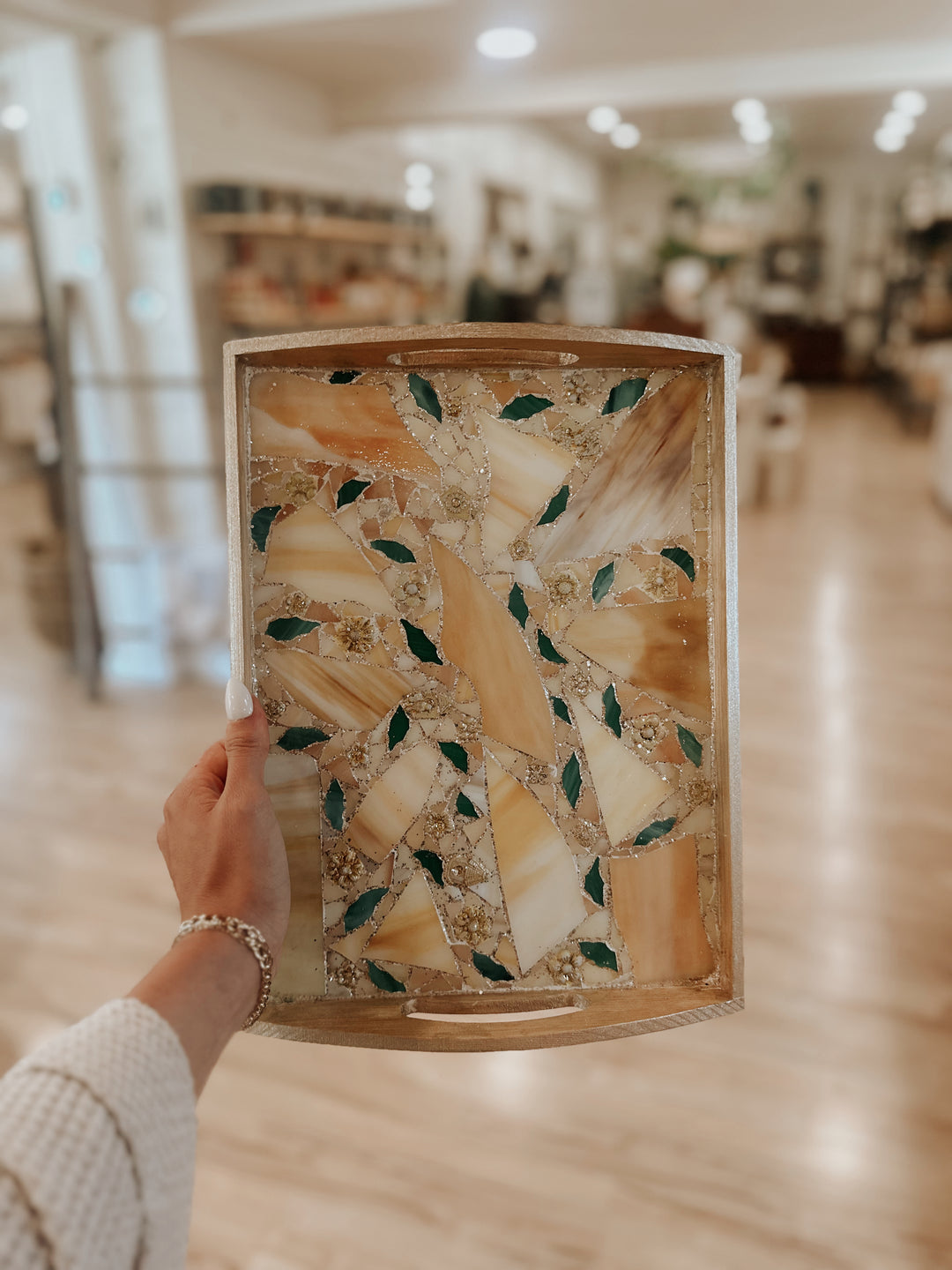 Mosaic Serving Tray Workshop