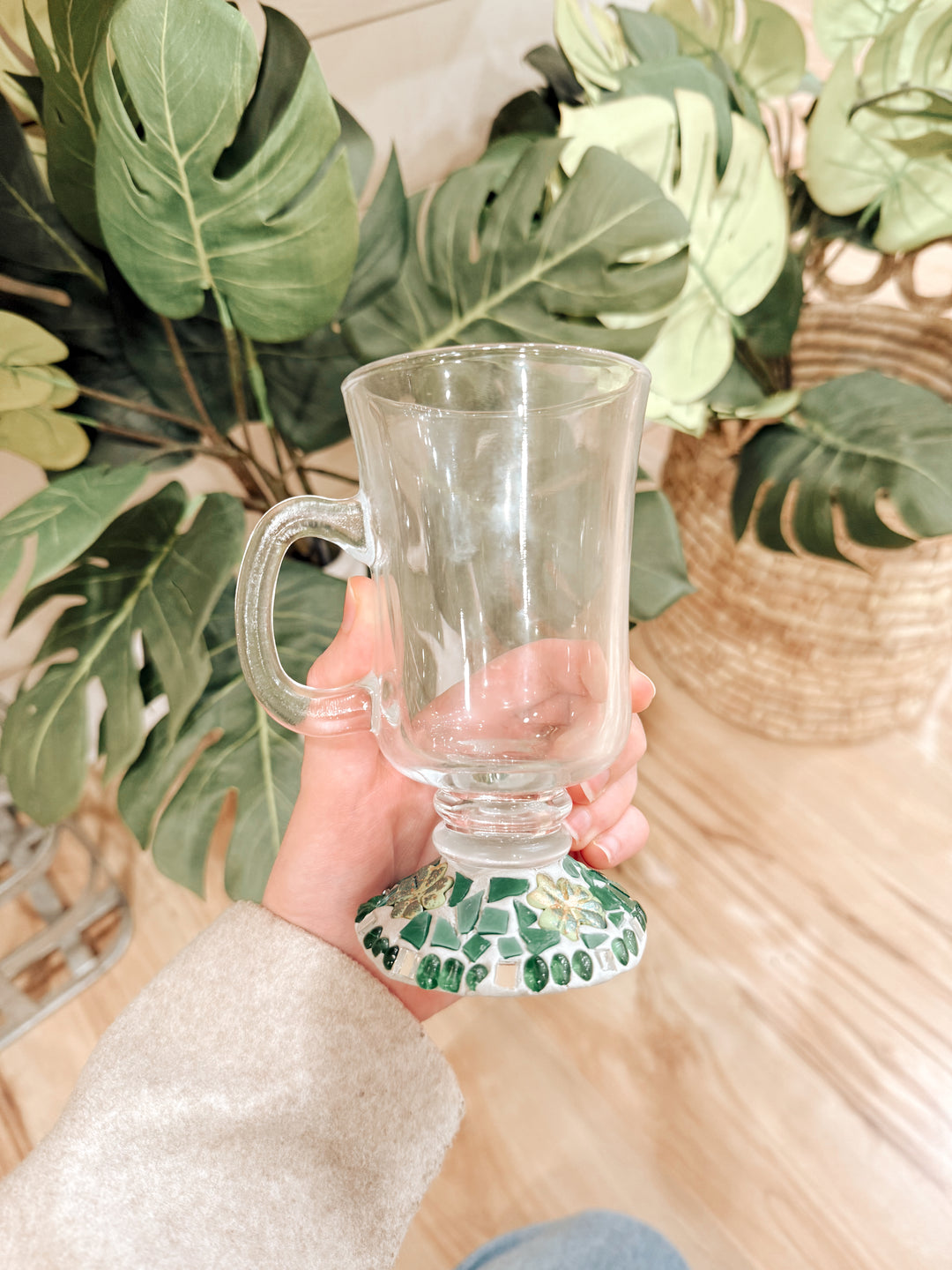 Mosaic Irish Coffee Mug Workshop