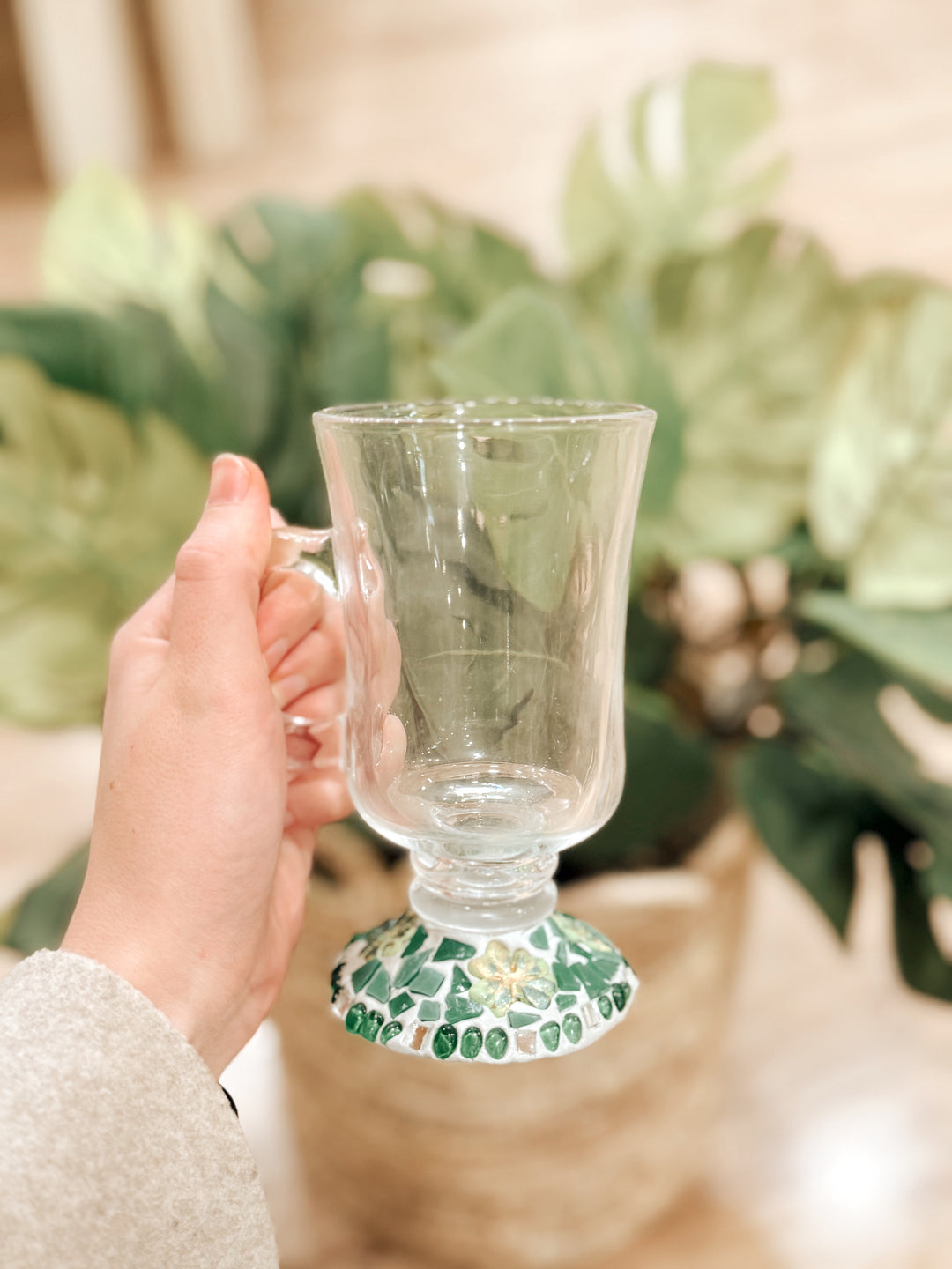 Mosaic Irish Coffee Mug Workshop