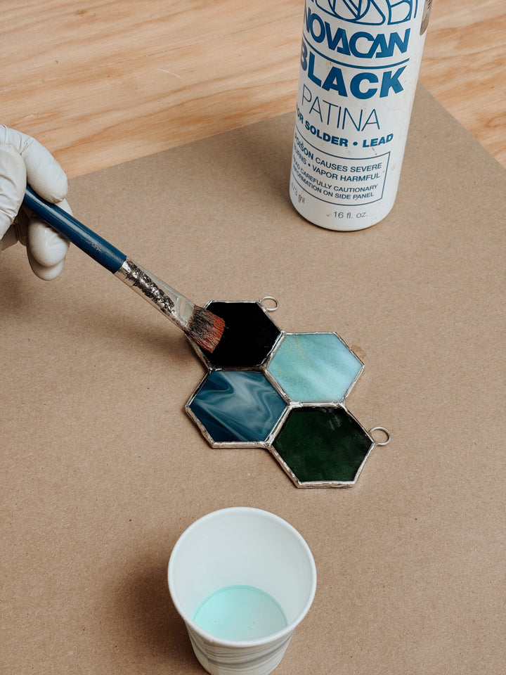 Mini Honeycomb Stained Glass Workshop