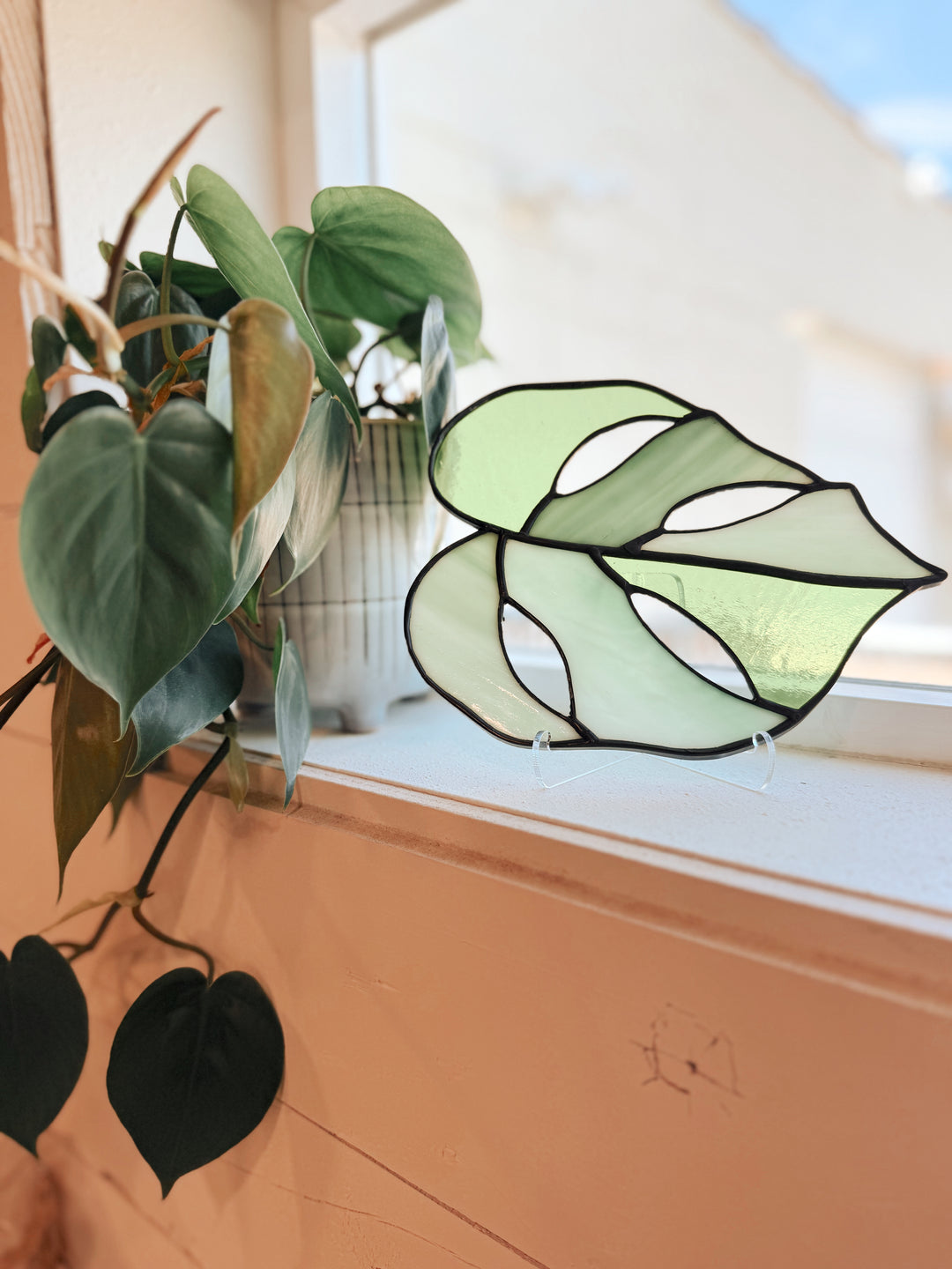 Stained Glass Monstera Workshop