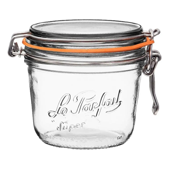 500ml Tapered French Glass Preserving Jar