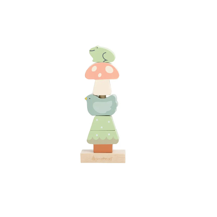 Woodland Wooden Stacking Toy