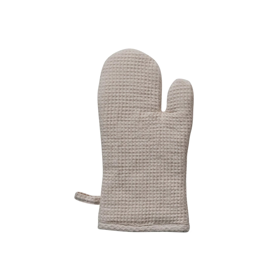 Woven Linen Cotton Hot Mitt