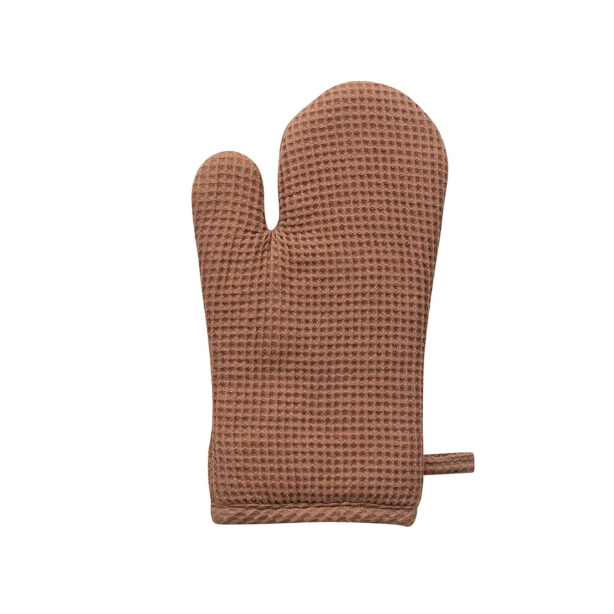 Woven Linen Cotton Hot Mitt