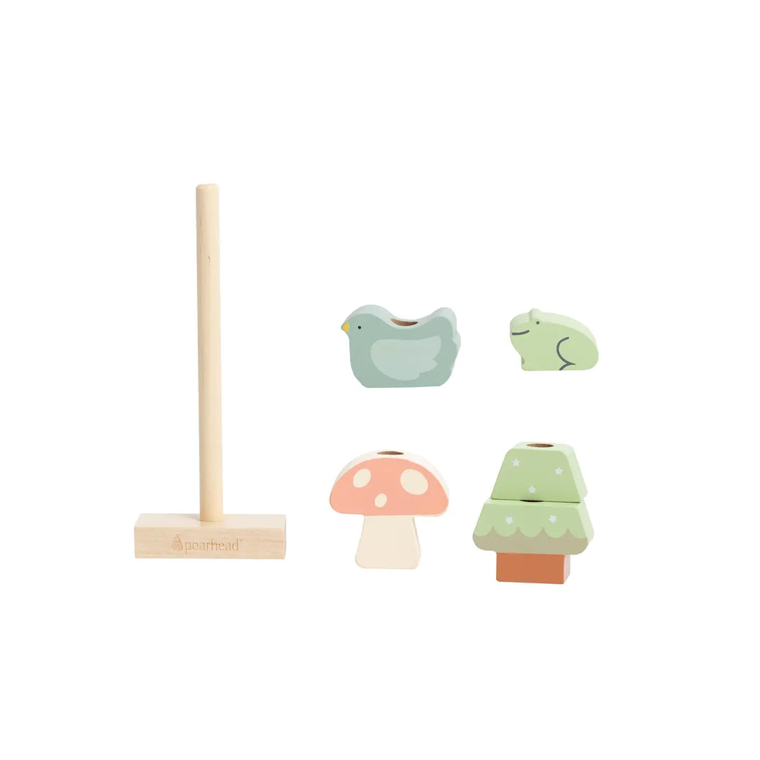 Woodland Wooden Stacking Toy