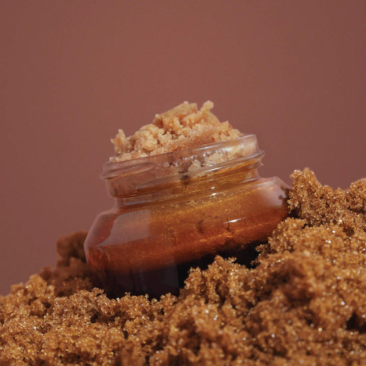 Poppy & Pout Rhinestone Rodeo Lip Scrub Brown Sugar Bourbon