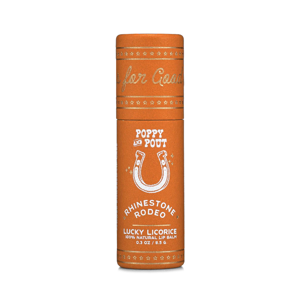 Poppy & Pout Rhinestone Rodeo Lip Balm