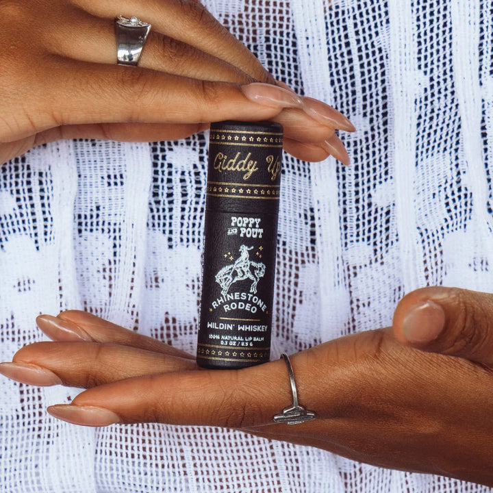 Poppy & Pout Rhinestone Rodeo Lip Balm